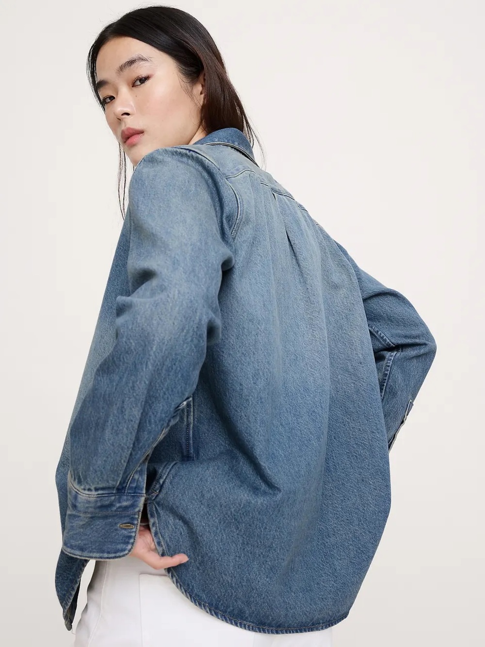 Banana Republic Denim Shirt Jacket